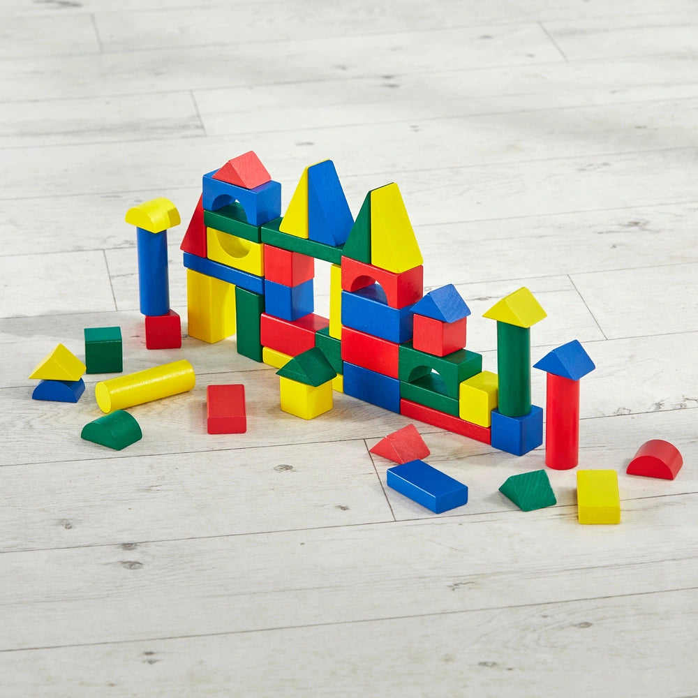 Squirrel Play Wooden Building Blocks 50 Piece Set