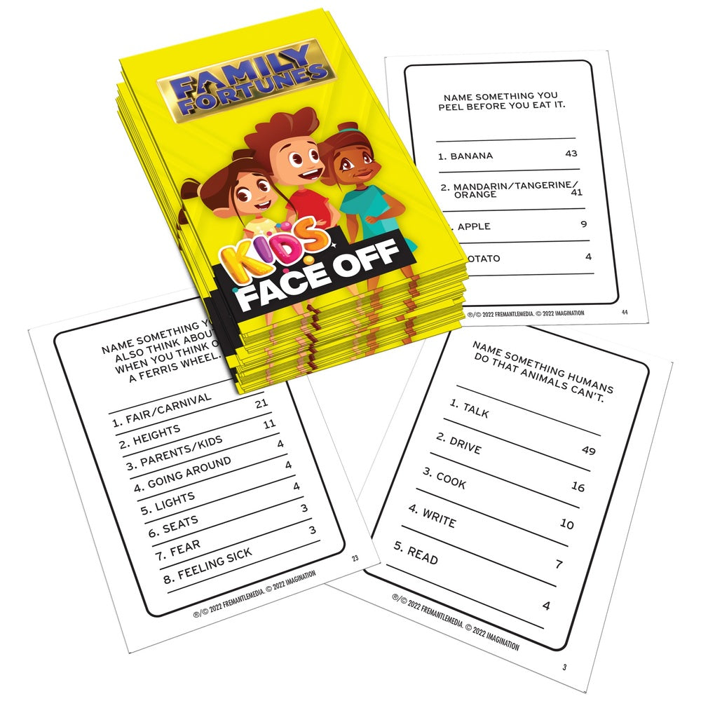 Family Fortunes Kids Vs Parents