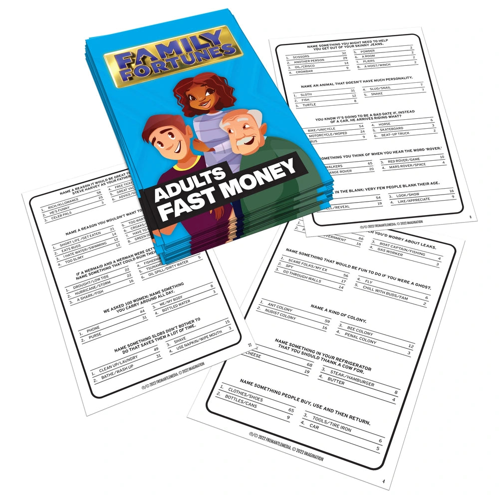 Family Fortunes Kids Vs Parents
