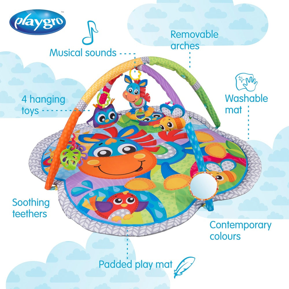 Playgro Clip Clop Activity Gym With Music