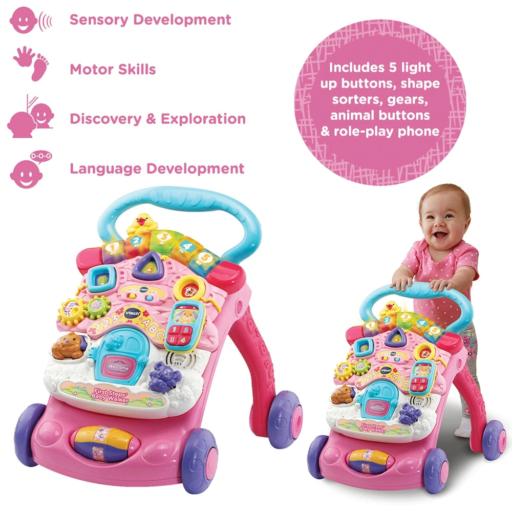 Vtech First Steps® Baby Walker Pink