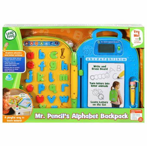 Leapfrog Mr. Pencil's Alphabet Backpack