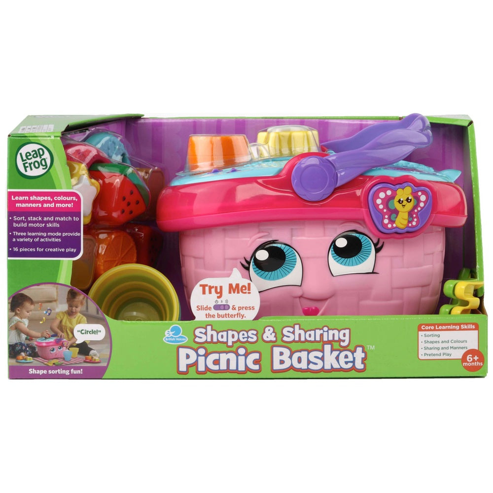 Leapfrog Shapes And Sharing Picnic Basket