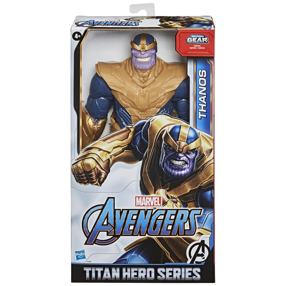 Marvel Avengers Titan Hero Series Blast Gear Deluxe Thanos Action Figure
