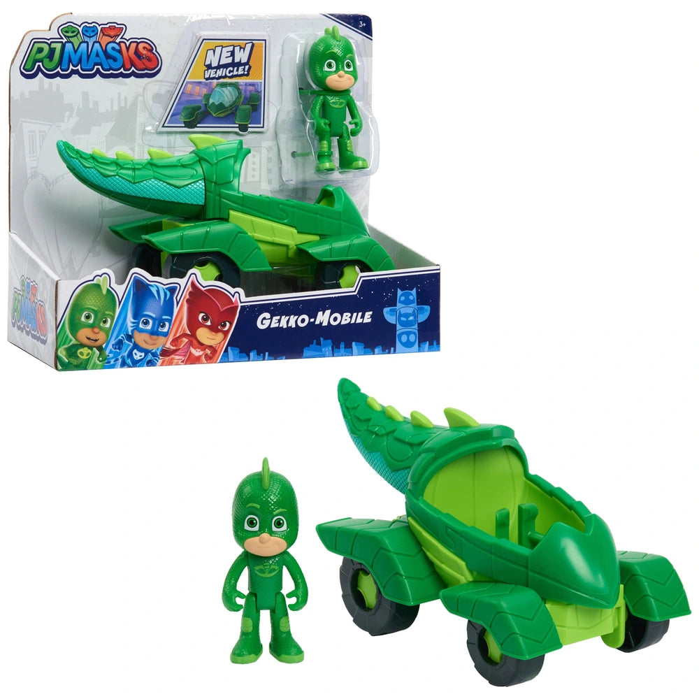 Pj Masks Action Figure Gekko And Gekko Mobile