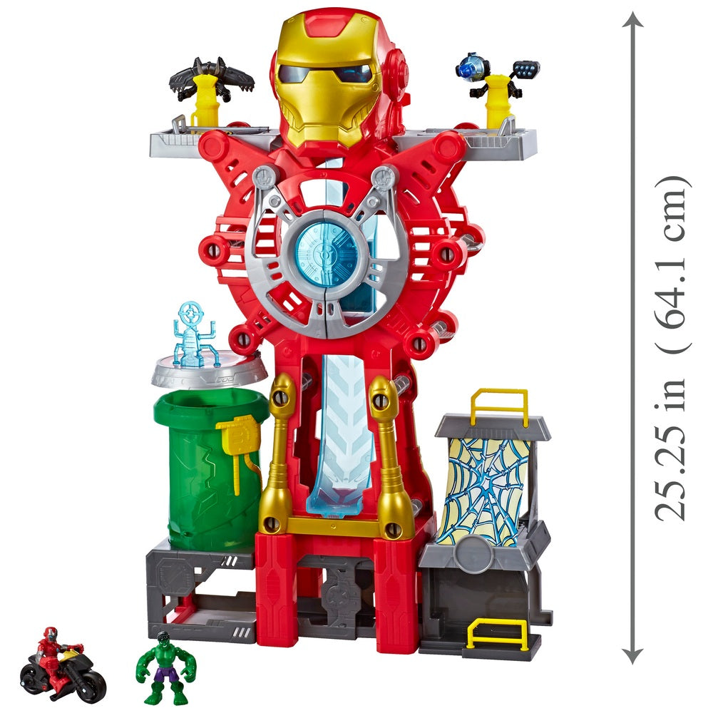 Playskool Heroes Marvel Super Hero Adventures Iron Man Headquarters Playset