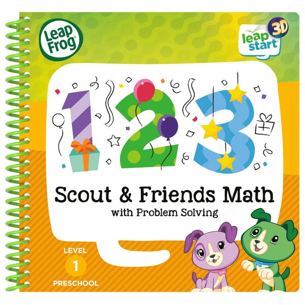 Leapfrog Scout & Friends Maths Activity Book 3D