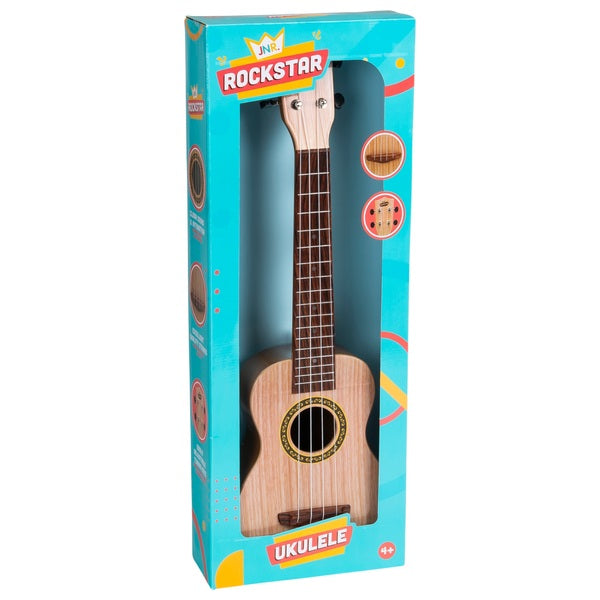 Rockstar Junior 50Cm Ukulele Natural