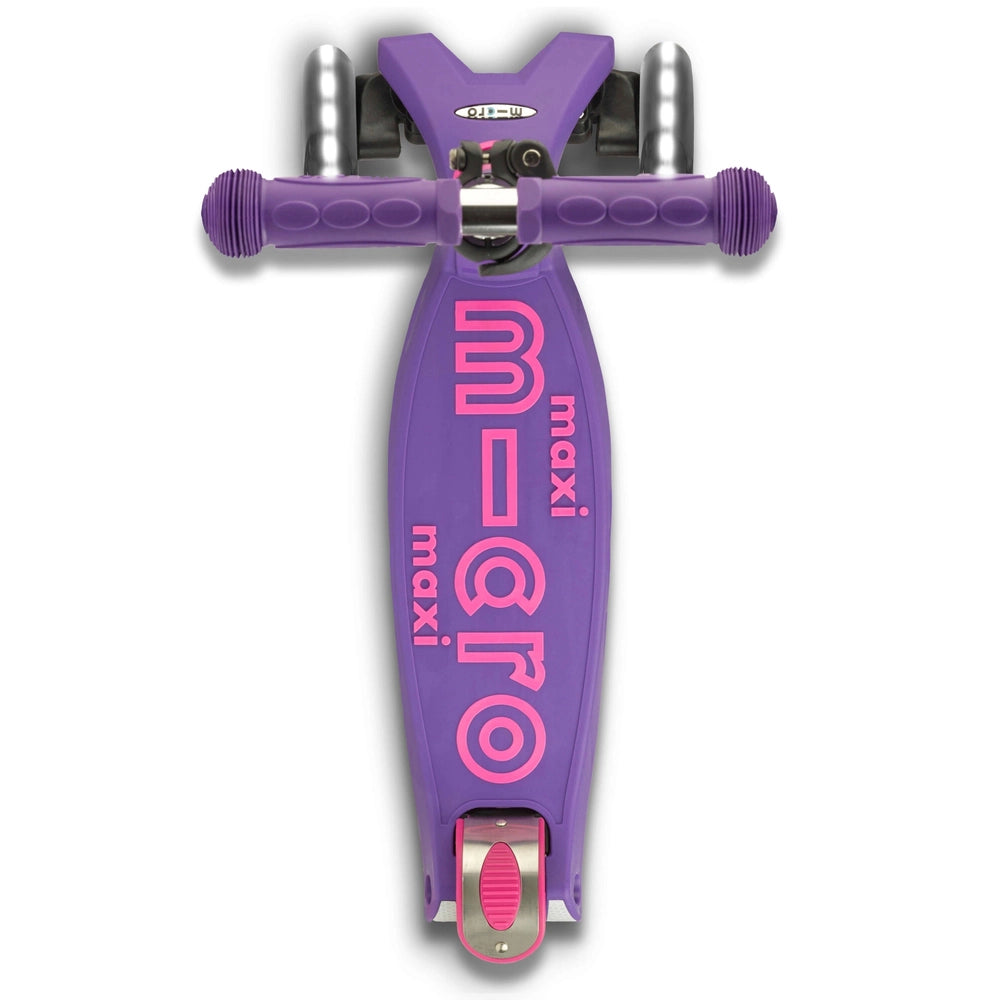 Micro Maxi Deluxe Led Scooter Purple