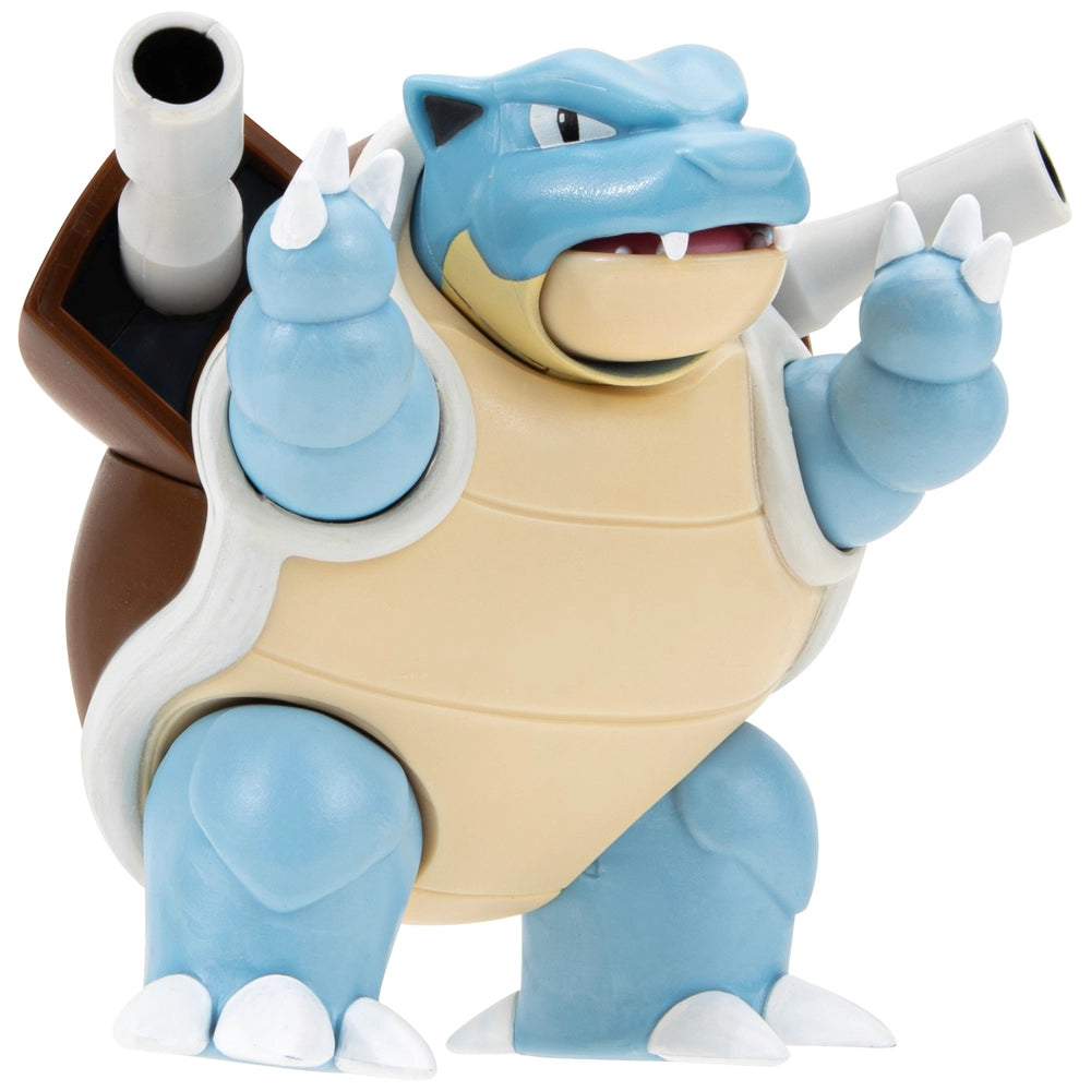 Pokémon 4.5-Inch Blastoise Battle Figure With Water Missile Cannon