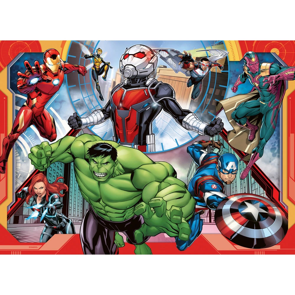 Ravensburger Marvel Avengers Jigsaw Puzzles Bumper Pack 4 X 100 Pieces