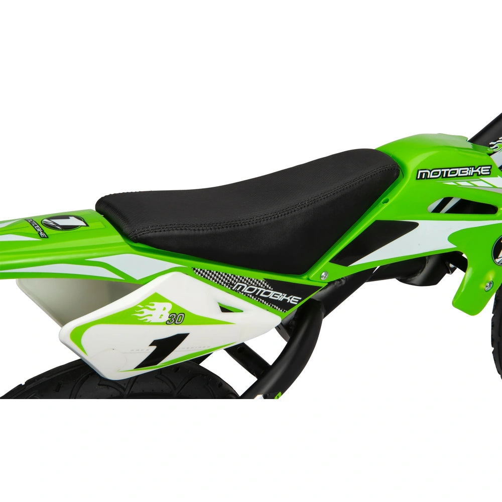 12 Inch Moto X Motocross-Style Balance Bike Green