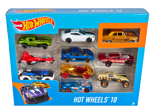 Hot Wheels Basic  10 Car Pack Assortment