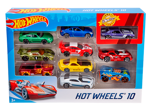 Hot Wheels Basic  10 Car Pack Assortment