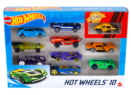 Hot Wheels Basic  10 Car Pack Assortment