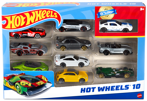 Hot Wheels Basic  10 Car Pack Assortment