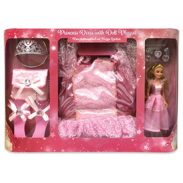 princess dress with doll playset Disney Princess Ready for the Ball Princess Party Pack Exclusive Doll Playset with Ariel Jasmine Mattel