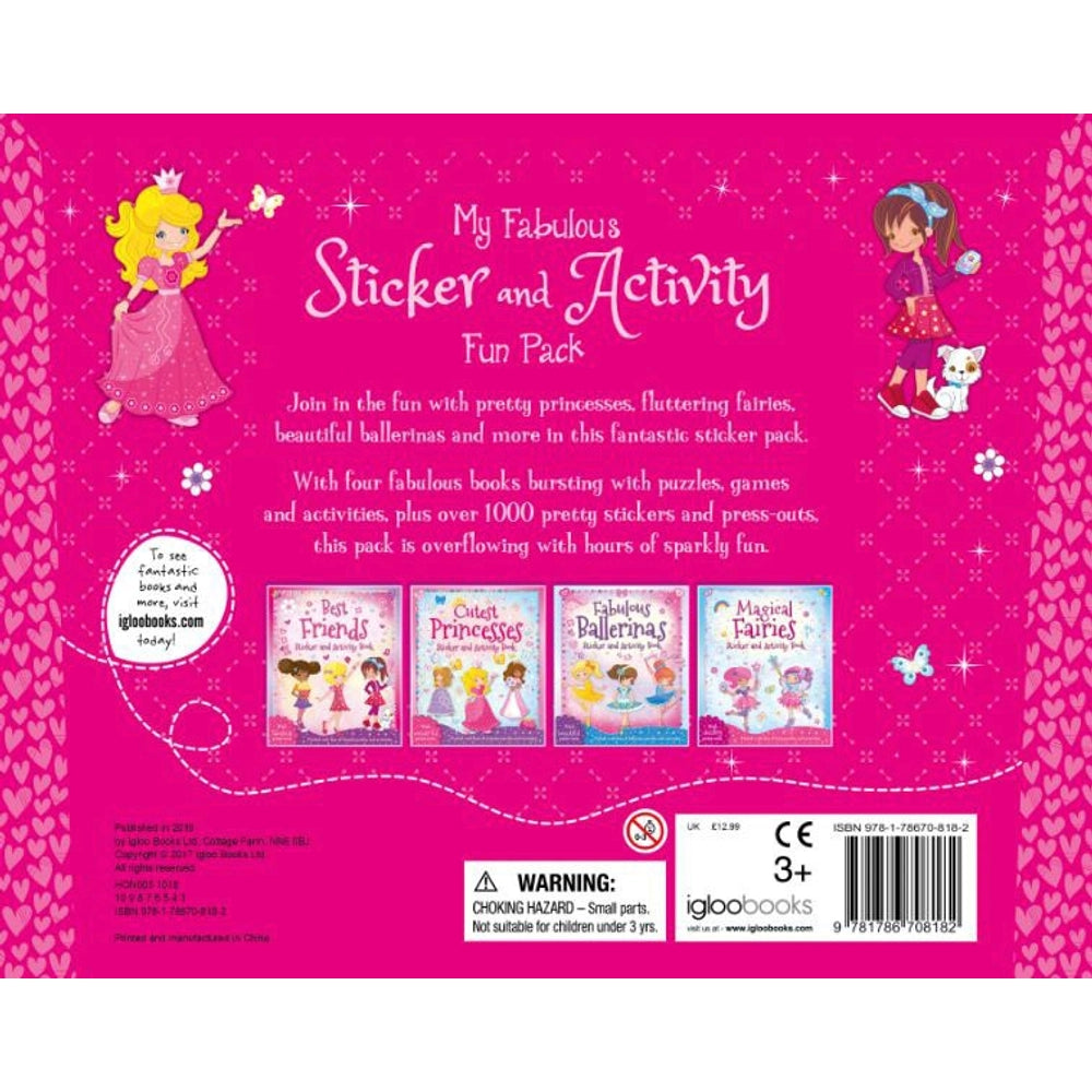 1000'S Of Stickers - My Fabulous Sticker And Activity Fun Pack
