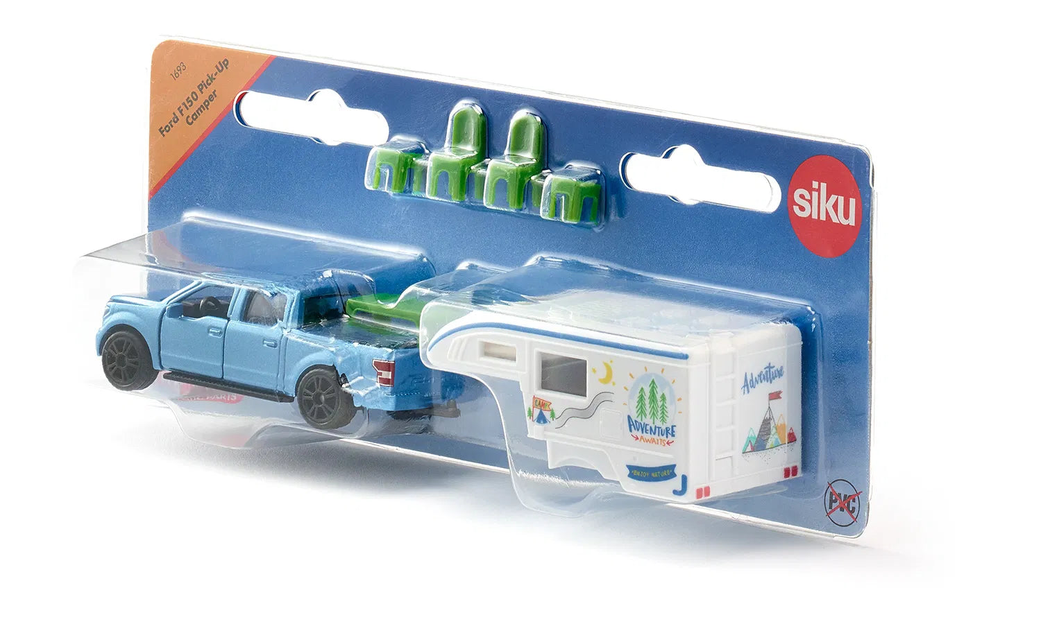 Siku 1:87 Ford F150 Pick-Up Camper