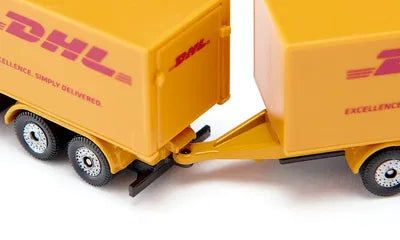 Siku Dhl Truck With Trailer 1:87 Scale