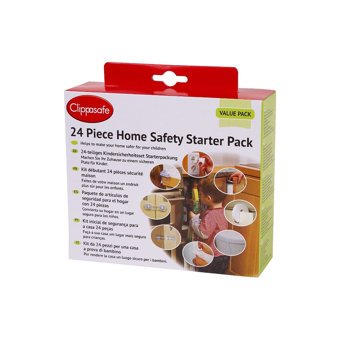 Clippasafe Home Safetey starter pack, pezzi Clippasafe Home Safetey starter pack, pezzi