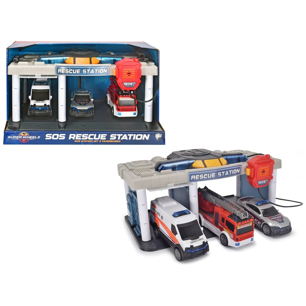 Sos Station Rescue Centre Playset