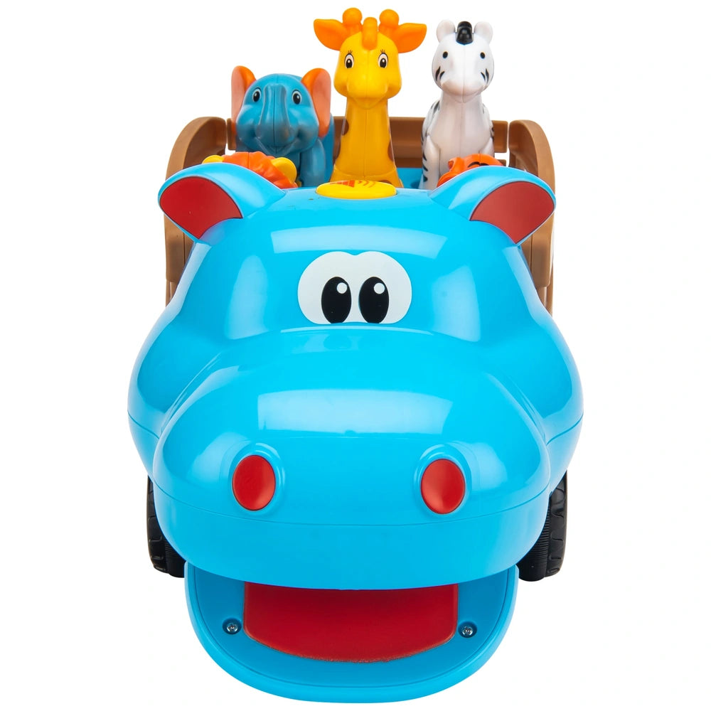 Big Steps Play Hippo Safari Truck With Safari Animals