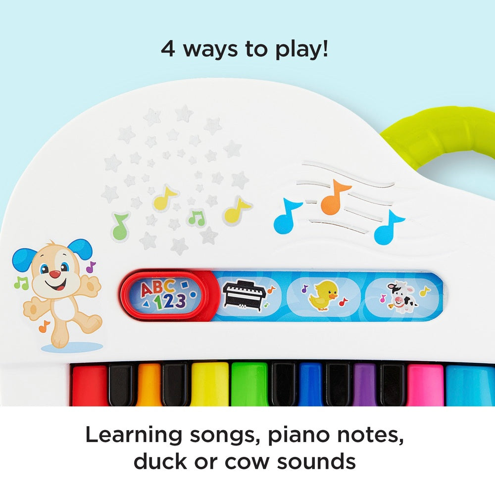 Fisher-Price Laugh & Learn Silly Sounds Piano Baby Toy