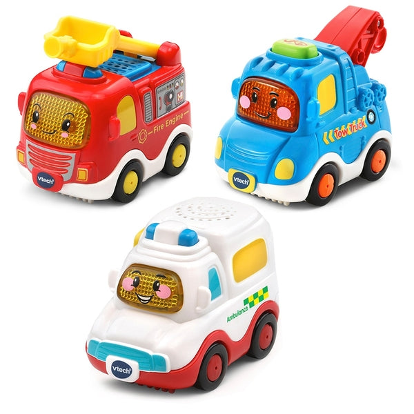 Vtech Toot-Toot Drivers Toy Emergency Vehicles 3 Pack