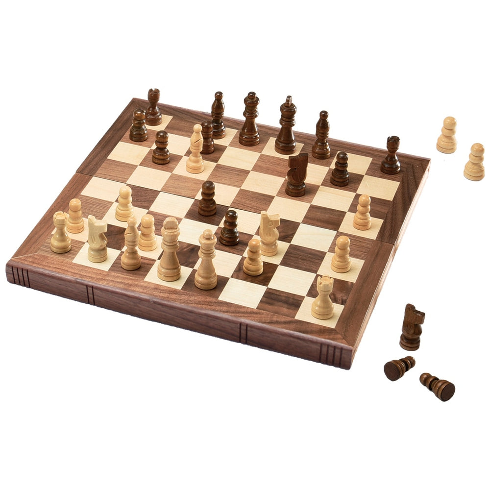 Wooden Chess Deluxe Set