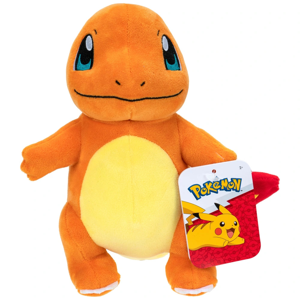 Pokémon Chamander Plush - 8-Inch Pokémon Plush