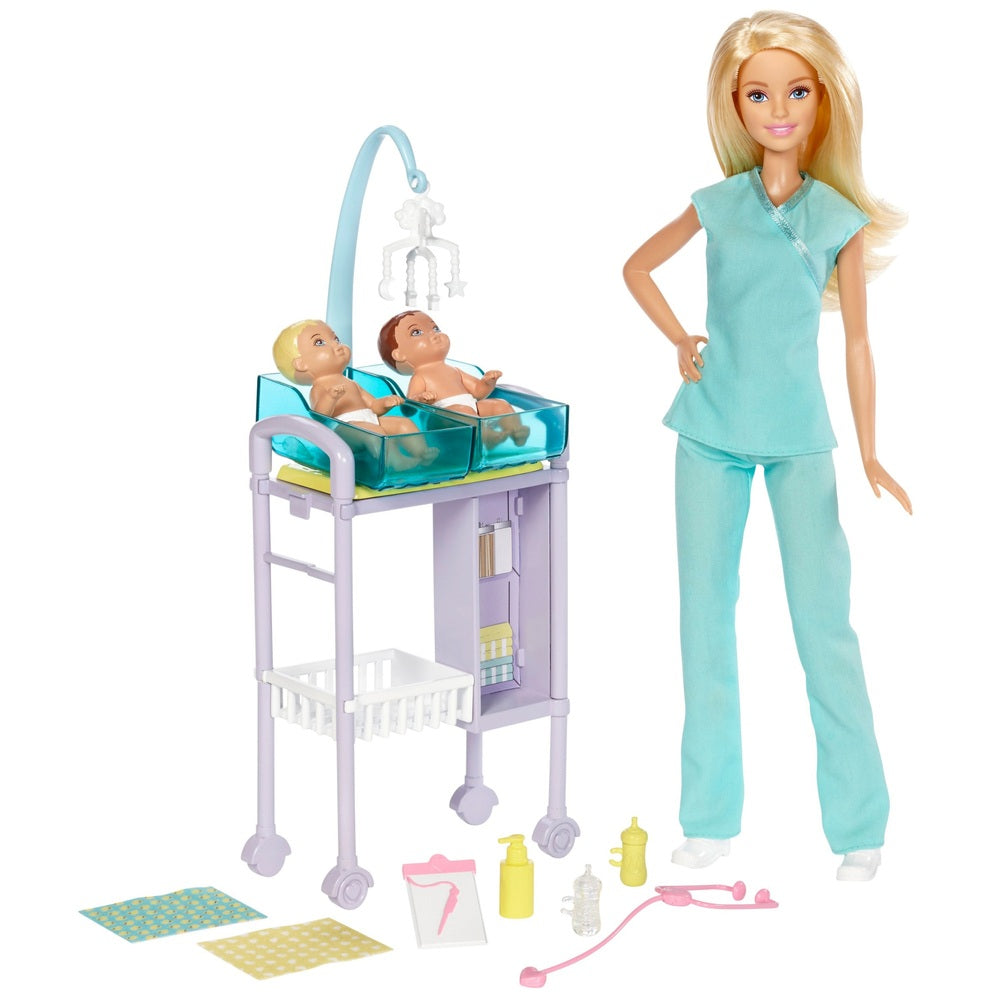 Careers Barbie Baby Doctor Doll Playset