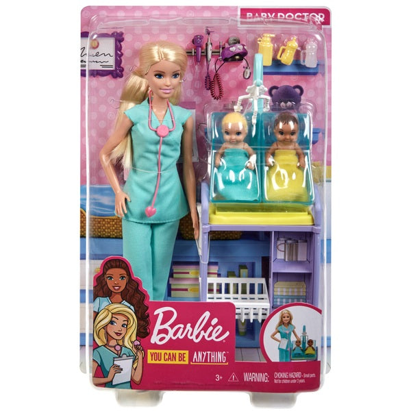 Careers Barbie Baby Doctor Doll Playset