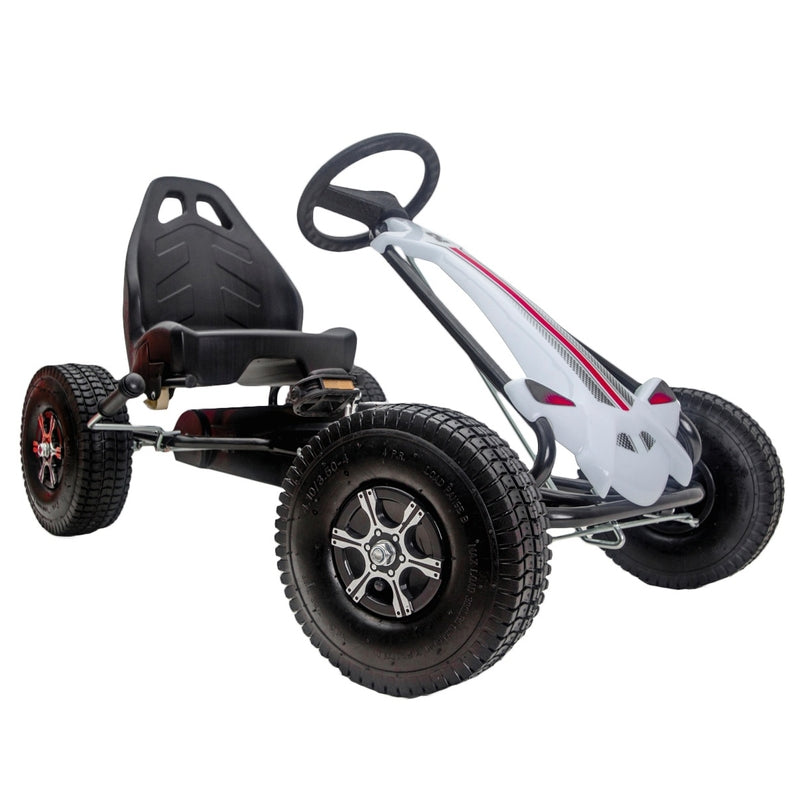 Black & White Rally Go Kart