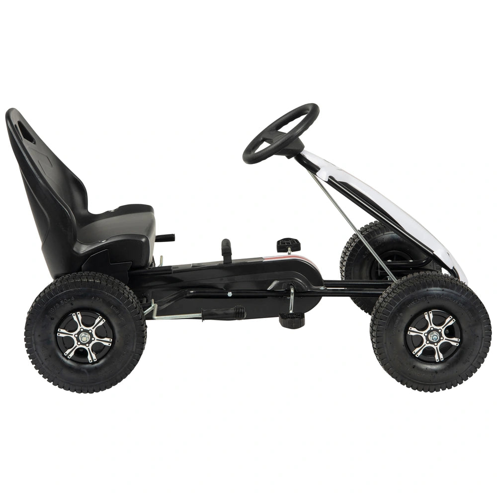 Black & White Rally Go Kart