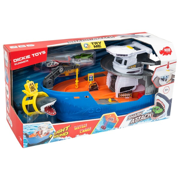 Light And Sound Shark Attack Boat Playset