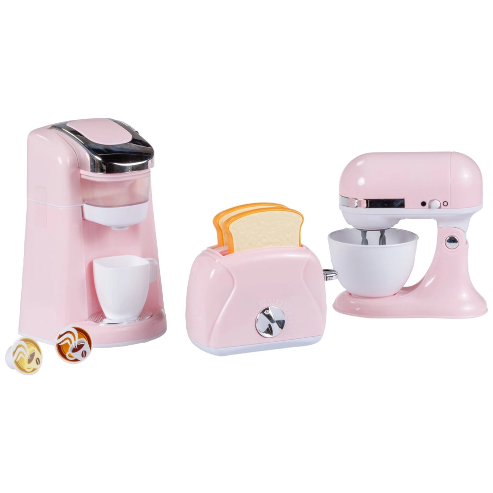 Kitchen Corner Classy Kitchen Appliance Set 3 Piece Pink