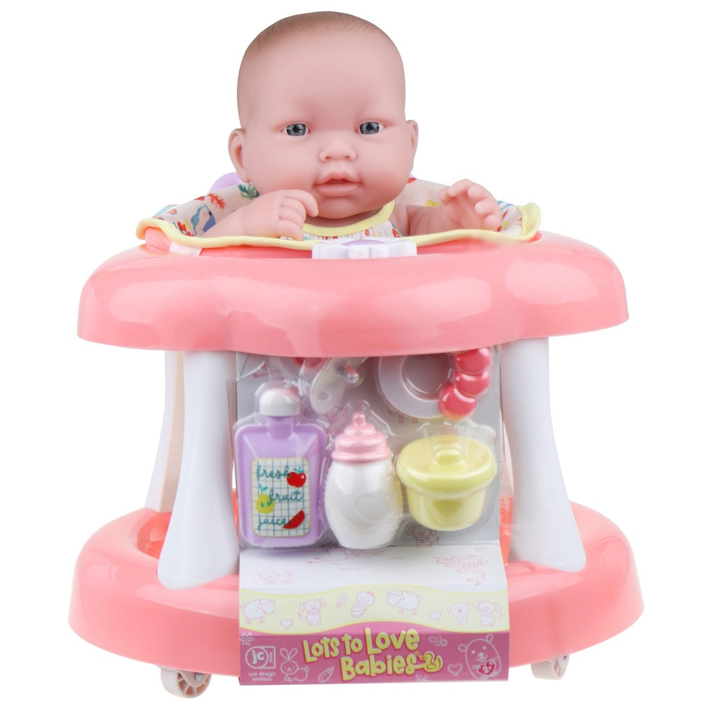 Lots To Love Baby With Walker & Accessories