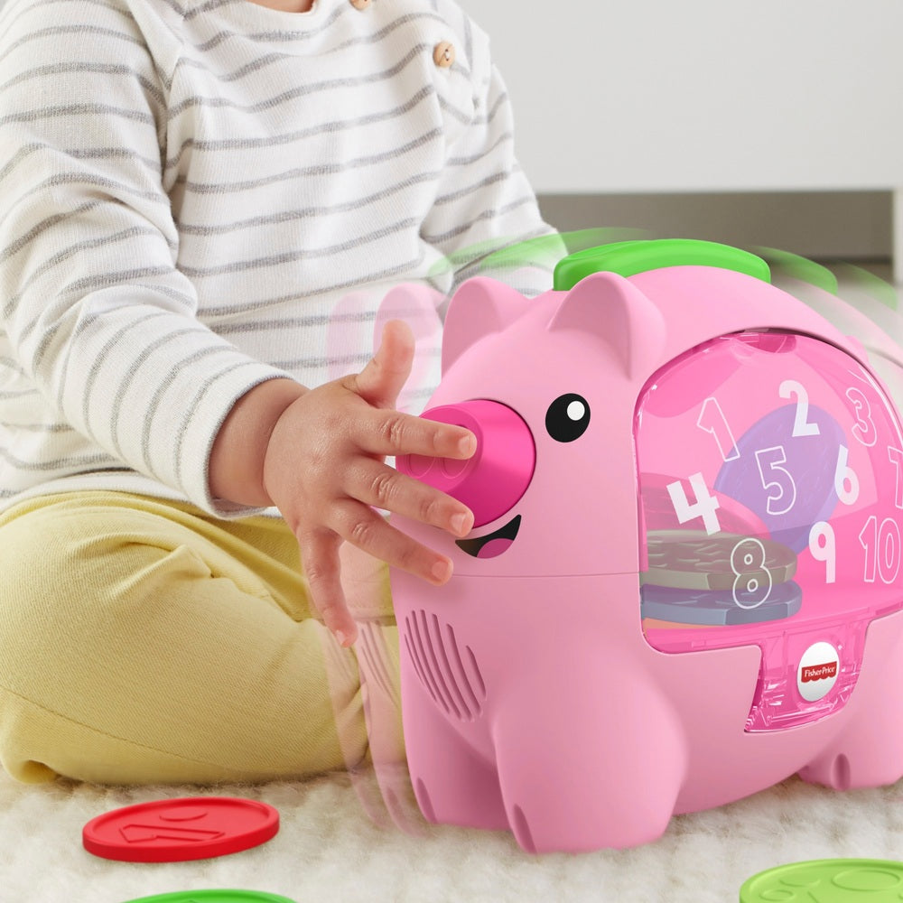 Fisher-Price Laugh & Learn Count & Rumble Piggy Bank Activity Toy