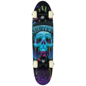 Blue Skullz Skateboard 61Cm