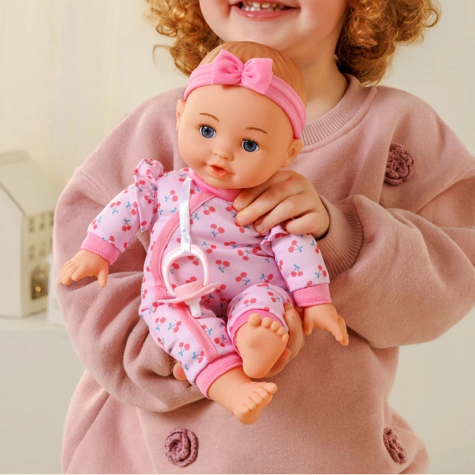 Baby Doll Maggie With Bottle And Dummy Assortment 24Cm
