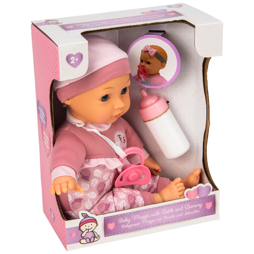 Dream Collection Basic Doll With Dummy And Bottle Assortment