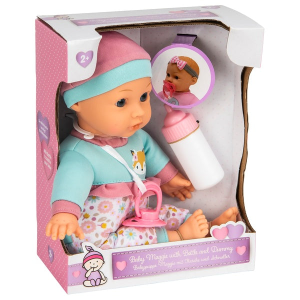 Dream Collection Basic Doll With Dummy And Bottle Assortment