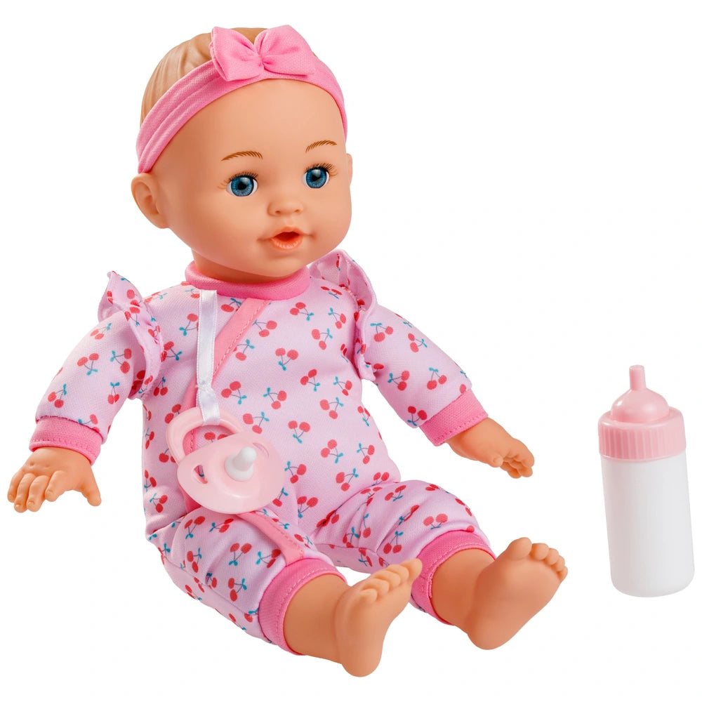 Baby Doll Maggie With Bottle And Dummy Assortment 24Cm