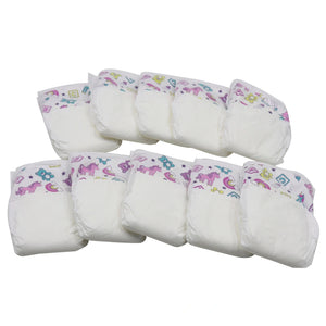 10-Pack Baby Doll Nappies