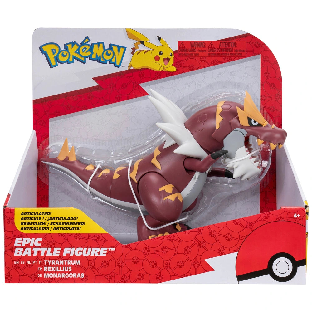 Pokémon 30Cm Tyrantrum Epic Battle Figure