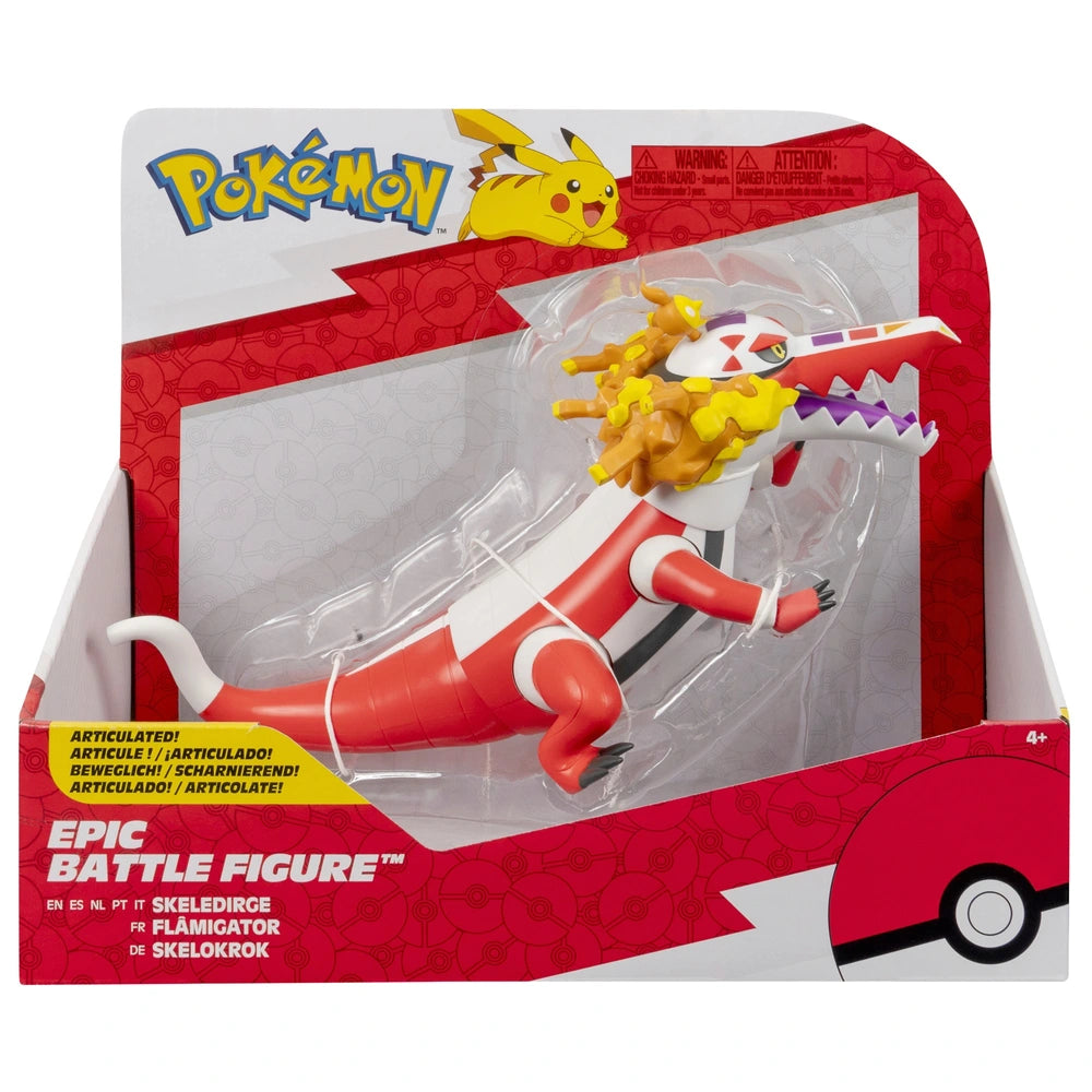 Pokémon Epic Skeledirge Battle Figure 30Cm