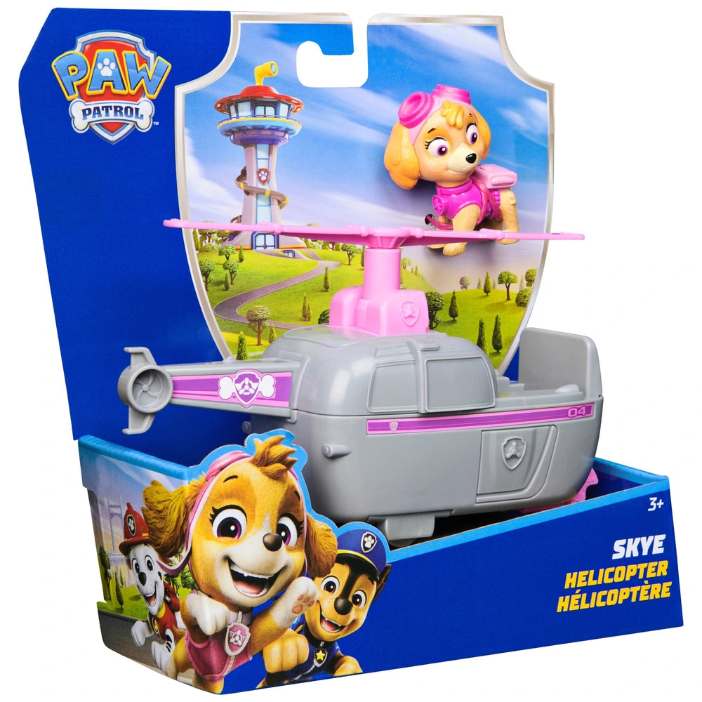 Paw Patrol Rescue Vehicle Skye Helicopter