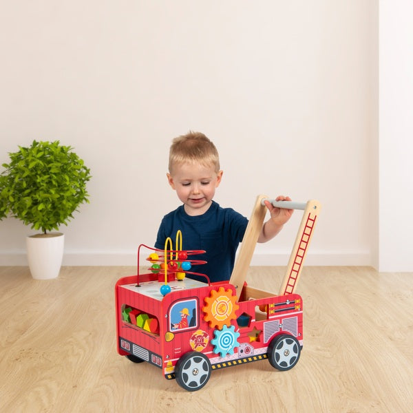 Wooden Fire Station Wagon