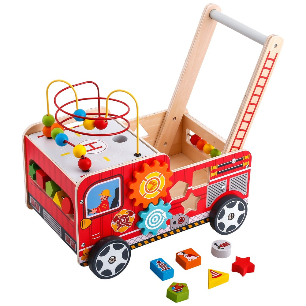 Wooden Fire Station Wagon